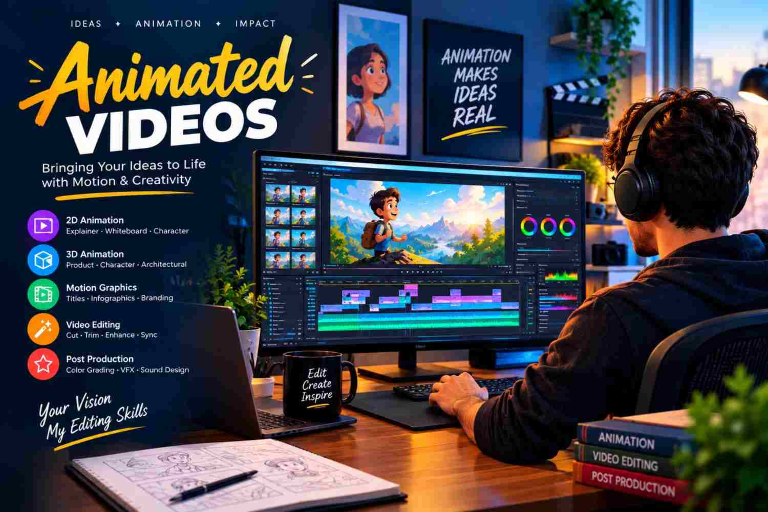 Video Editing and Post-Production